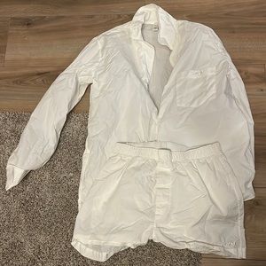 Skims pajamas set - not ironed. Worn a couple times.